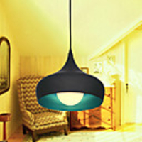Modern Minimalist 1 Light Pendant With Anti-Rust Aluminum Shade