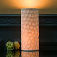 Modern Minimalist Creative Cubic Pattern Table Lamp
