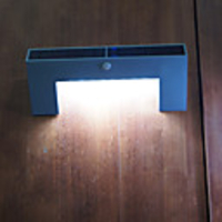 Modern PIR Motion Sensor Solar LED Wall Light Garden Light