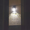 Modern PIR Motion Sensor Solar LED Wall Light Garden Wall Light