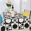 Modern Polka Dots Cotton Table Cloths