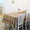 Modern Polka Dots Cotton Table Cloths