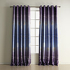 Modern Print Geometic Polyester Blackout Curtain Panel
