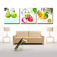 Modern Scenic Canvas Wall Clock 3pcs K012