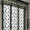 Modern Solid Kinds Of Circles Pattern Curtain Line(39"W × 79"L)