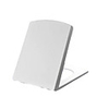 Modern Square Shape Uplock White Solid Toilet Seat