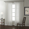 Modern Stripe Jacquard Sheer Curtain Panel