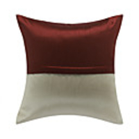 Modern Style Patchwork Polyester Decorative Pillow Cover