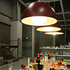 Modern Style Pendant with Steel Shade