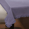 Modern Style Purple Solid Pattern Table Cloth