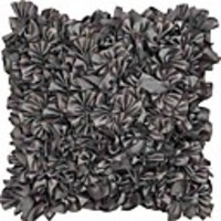 Modern Style Solid Floral Polyester Decorative Pillow Cover