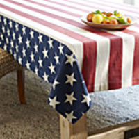 Modern Style Star Pattern Table Cloth