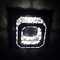 Modern Stylish Crystal Square Led Ceiling Light