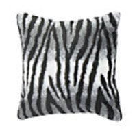 Modern Zebra Print Decorative Pillow Cover