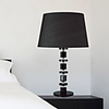 Modern/Contemporary Black Cystal Steps Table Lamp Bedside Lamp