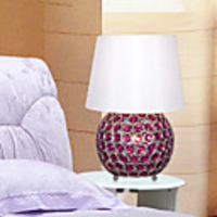 Modern/Contemporary Purple Ball Shape Table Lamp Bedside Lamp
