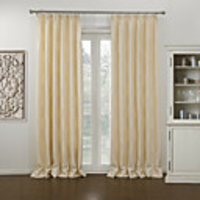 Moonlight Shade Jacquard Lined Blackout Curtain Panel
