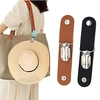 New Travel Leather Hat Clip Outdoor Backpack Luggage Storage Clip Pu Leather Multi-purpose Straw Hat Clip Hat Accessories Lightinthebox