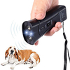 New Ultrasonic Dog Chaser Aggressive Attack Repeller Trainer LED Flashlight training Repeller Control Anti Bark Barking Lightinthebox