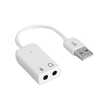 New USB 2.0 External Sound Card Virtual 7.1 Channel 3D Mini Audio Adapter For Microphone Headphone Soundbox Lightinthebox