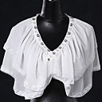 Nice Chiffon Evening/Casual Shawl With Beading