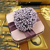 Nice Favor Tin With Flowers and Ribbon Sash (Set of 30)