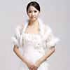 Nice Half-Sleeve Faux Fur Evening/Wedding Jackets/Wraps