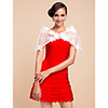 Nice Tulle Evening/Casual Shawl With Bow
