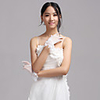 Nice Tulle Fingertips Wrist Length Evening/Wedding Gloves With Bow