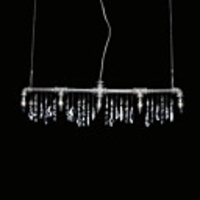 North American-Style Creative 5 Light Chandeliert In Pipe Design