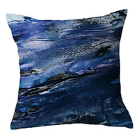 Ocean Beach Double Side Cushion Cover 1PC Soft Decorative Square Throw Pillow Cover Cushion Case Pillowcase for Sofa Bedroom Livingroom Outdoor Superior Quality Machine Washable Outdoor Cushion for Sofa Couch Bed Chair Lightinthebox