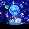 Ocean Light Projector for Bedroom 360 Degree Rotating Night Lights Projector 6 Colors Double-Layer Stereo Projection Effect Galaxy Projection Night Light Kids Toys Birthday Christmas Gifts Lightinthebox