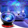 Ocean Wave Projector 12LED 8Color Ocean Light with Adjustable Lightness Remote Control Timer Night Light Projector with White Noise Music for Bedroom Living Room Lightinthebox