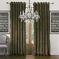 (One Pair) Modern Minimalist Solid Polyester Energy Saving Curtain