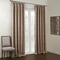 (One Panel) Butterfly Jacquard Classic Blackout Curtains