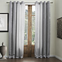 (One Panel) Chenille Solid Classic Rayon Eco-friendly Curtain