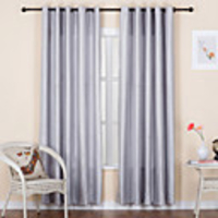 (One Panel) Classic Energy Saving Solid Curtain