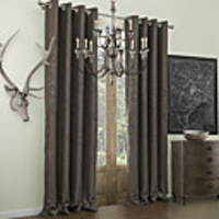 (One Panel) Classic Floral Blackout Curtains