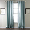 (One Panel) Classic Linen Cotton Blend Solid Eco-friendly Curtain