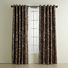 (One Panel) Classic Print Geometric Blackout Curtain Set