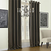 (One Panel) Classic Solid Calm Blackout Curtains