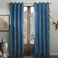 (One Panel) Classic Solid Chenille Eco-friendly Curtain