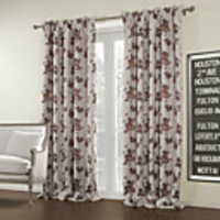 (One Panel) Country Floral Blackout Curtains