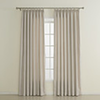 (One Panel) Embossed Polyester Classic Flame-retardant Curtain