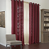 (One Panel) Modern Bloom of Life Energy Saving Curtain with Sheer Set
