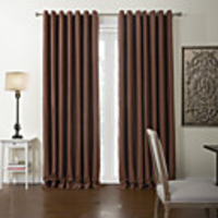 (One Panel) Modern Geometric Blackout Curtains