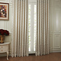 (One Panel) Modern Polka Dots Energy Saving Curtain