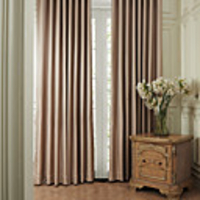 (One Panel) Modern Simple Strip Energy Saving Curtain