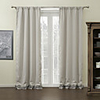 (One Panel) Neoclassical Swirl Room Darkening Curtains