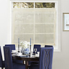 (One Panel) Retro Oriental Geometric Kitchen Sheer